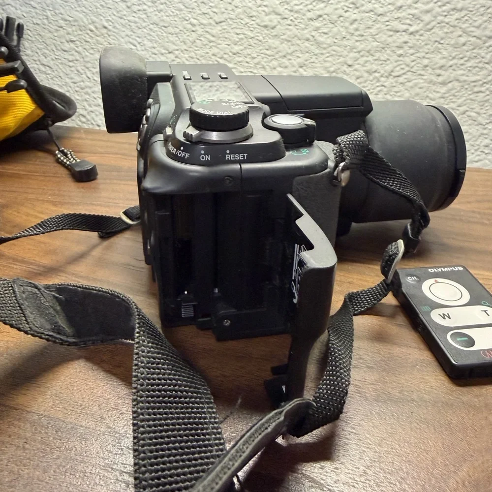 Olympus Black Digital Camera with Remote